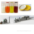 Twist off production line glass jar lid machines